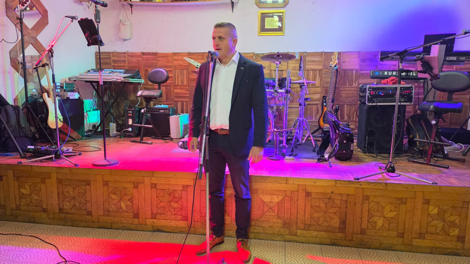 Tomislav Katanović, gradonačelnik Grada Križevaca, govori na otvaranju 18. Slivarijade