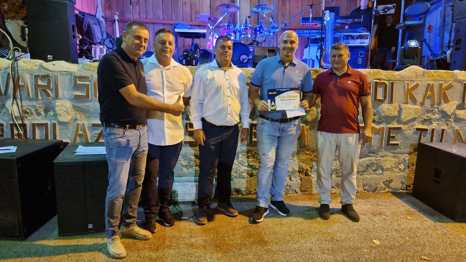 Dodjela nagrade za prvo mjesto na pozornici Slivarijade 2025.