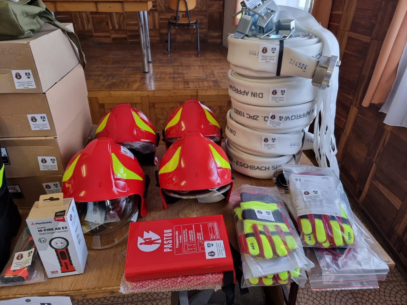 Vatrogasna oprema za DVD društva općine Gornja Rijeka